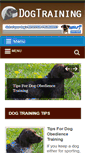 Mobile Screenshot of gurudogtraining.com