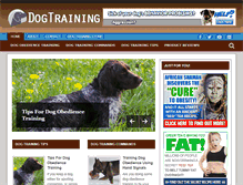 Tablet Screenshot of gurudogtraining.com